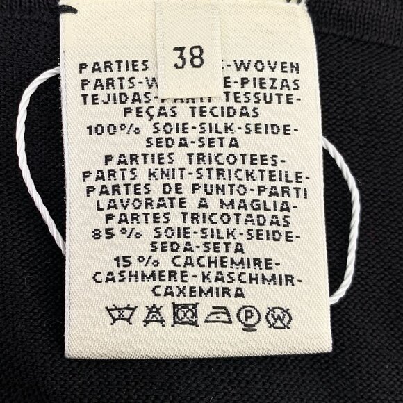 Ann Demeulemeester Black Long Cardigan Coat Made In France - Picture 7 of 8